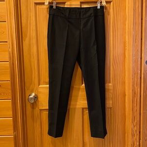 J. Crew Maddie Women's Navy and Dark Green Plaid Slacks Size 8